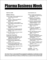 Pharma Business Week
