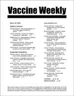 Vaccine Weekly